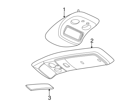 Sierra 1500 OVERHEAD CONSOLE