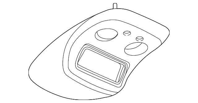 15056832 Деталь ROOF CONSOLE