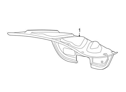 X-Type INTERIOR TRIM - TRUNK