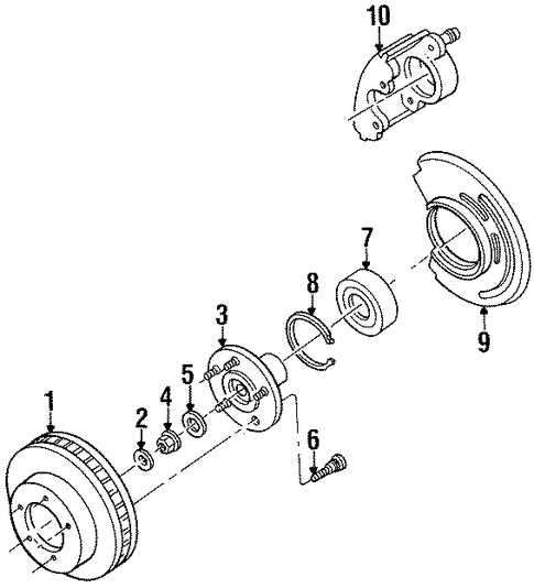 Villager FRONT BRAKES