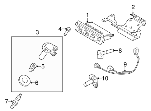 Ignition System for 2010 Ford Taurus #0