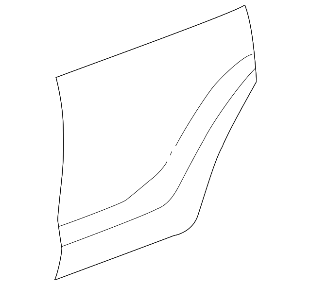 19184026 Деталь OUTER PANEL, LEFT