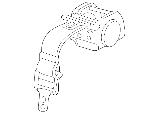 21993586 Деталь BELT & RETRACTOR