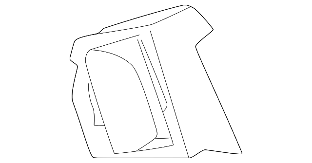 90584165 Деталь INSULATOR, LEFT