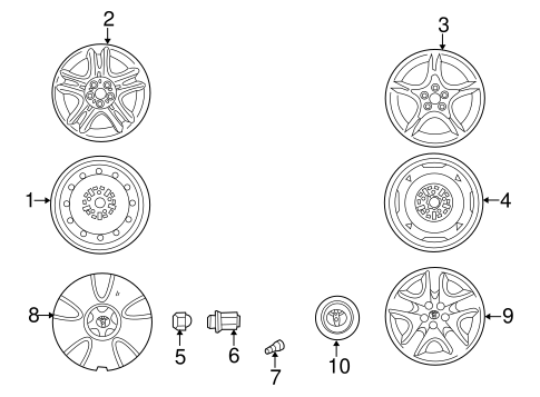 FRONT SUSPENSION/COVERS & TRIM for 2005 Toyota Celica #1