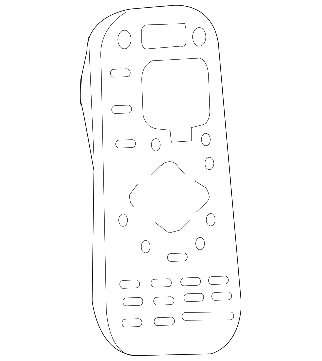 8A8Z-18C604-C Деталь REMOTE CONTROL