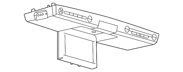 8A8Z10E947AC Деталь DISPLAY UNIT