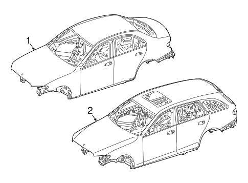 Body Shell for 2020 Mercedes-Benz E 350 #0