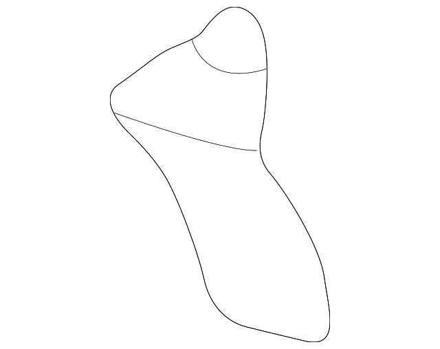 8611661 Деталь REAR BRACKET, RIGHT