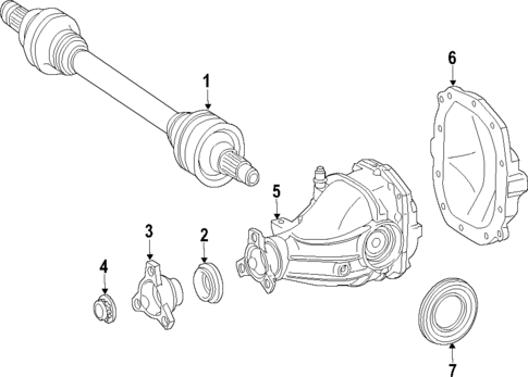 Axle Shafts & Joints for 2015 Mercedes-Benz E 550 #0