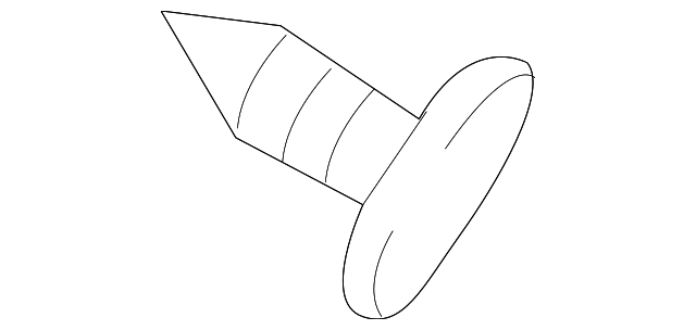 -W710378-S300 Деталь END COVER RETAINER CLIP, LEFT