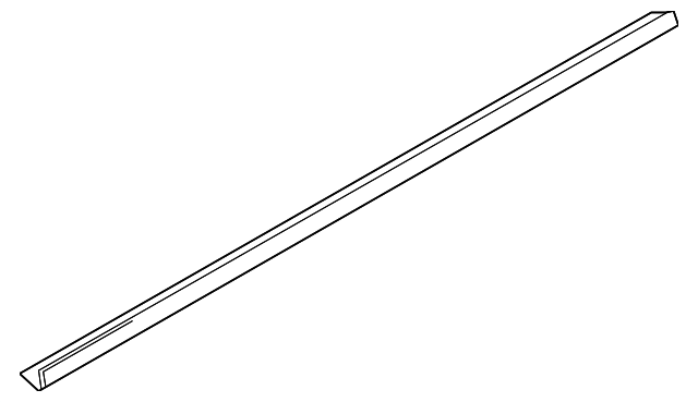 AE9Z-7410176-A Деталь ROCKER MOLDING, RIGHT
