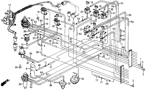 No. 1 Control Box (1) for 1984 Honda Wagovan #0