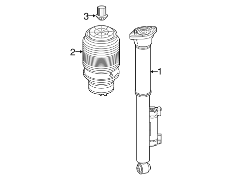 Shocks & Components for 2015 Mercedes-Benz C 63 AMG® S #1