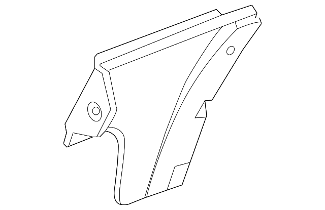 ANR3045 Деталь LINER, RIGHT