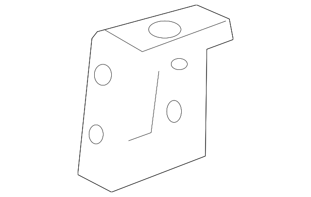ANR2381 Деталь BUMPER MOUNT