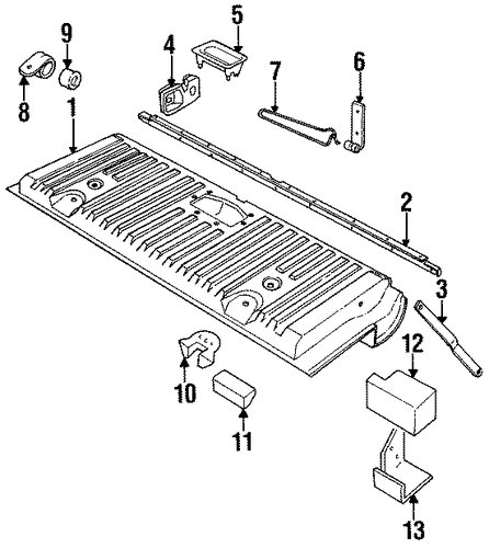 Defender 110 TAIL GATE