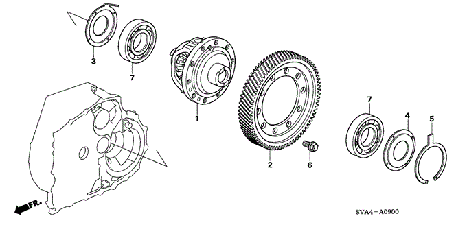 Transmission - Automatic/Differential for 2006 Honda CIVIC COUPE #1