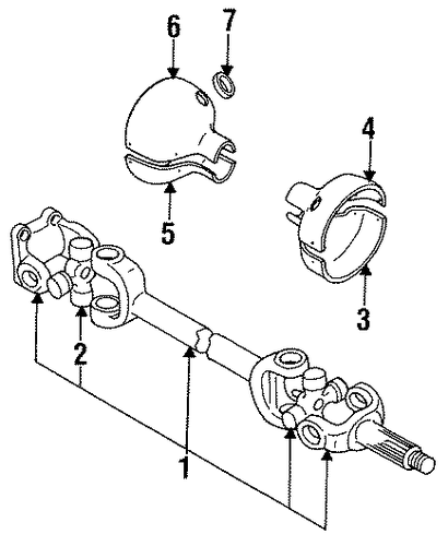 XJS AXLE SHAFT