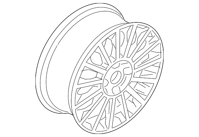 D2BZ-1007-C Деталь WHEEL, ALLOY