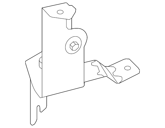 4R3Z-2C304-AA Деталь MOUNT BRACKET