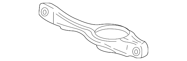 3M5Z5500AA Деталь RR LWR CNTL ARM, LEFT