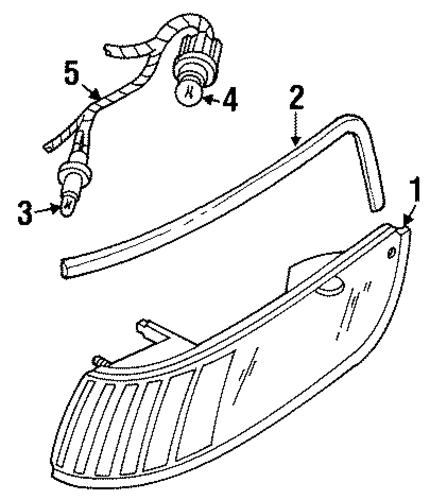 Grand Marquis BULBS - CHASSIS