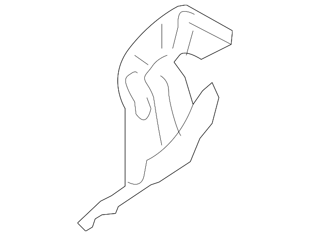 30722423 UPPER REINF UPPER BRACKET, RIGHT