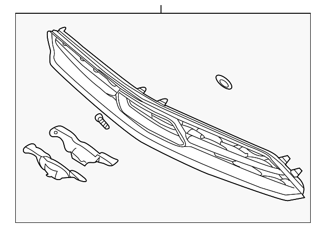 AR3Z-8200-AE Деталь GRILLE