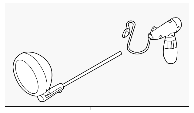 DG1Z-15312-H Деталь LAMP ASSY, RIGHT