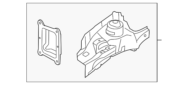 C2S28336 Деталь APRON ASSY, RIGHT
