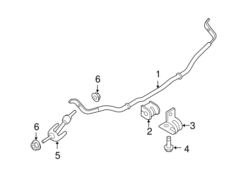 Mariner STABILIZER BAR & COMPONENTS