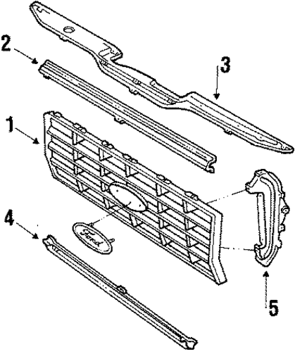 F-350 GRILLE