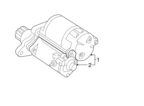 ELECTRICAL/STARTER for 2010 Toyota Camry #1
