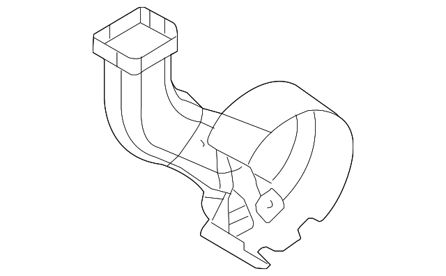 6E5Z-10C392-AA Деталь AIR DUCT