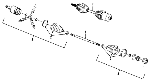 SL1 AXLE SHAFTS & JOINTS