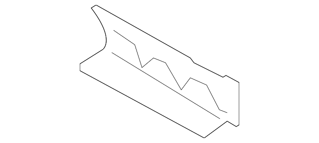 BK3Z-61279A92-A Деталь FRONT EXTN, RIGHT