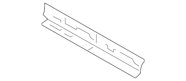 BK3Z-6127858-A Деталь REAR EXTN, RIGHT
