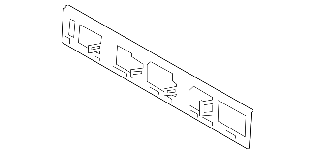 BK3Z-6151212-D Деталь ROOF RAIL, RIGHT