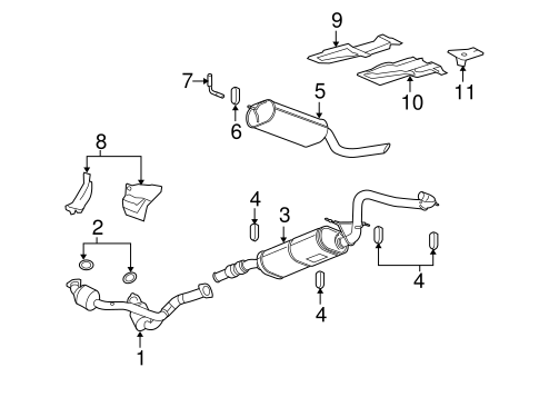 Yukon EXHAUST COMPONENTS
