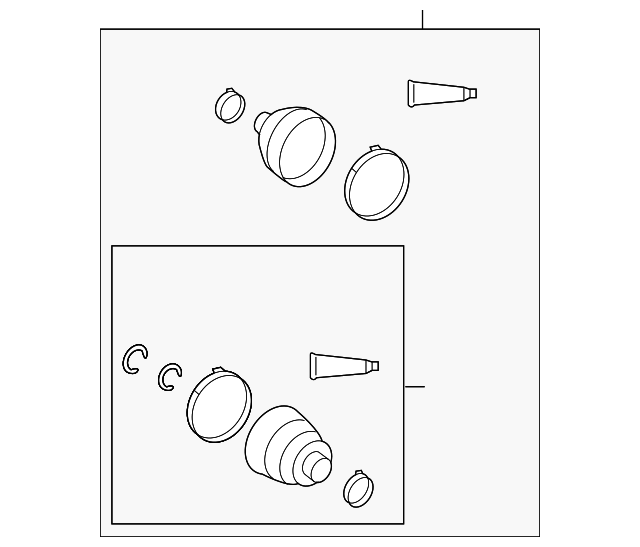 19204681 Деталь BOOT KIT