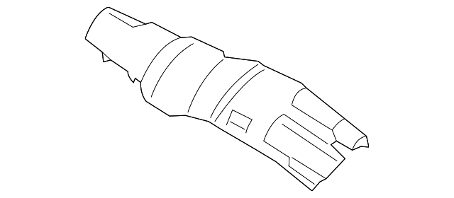 BK3Z-16102-A Деталь FENDER LINER, RIGHT
