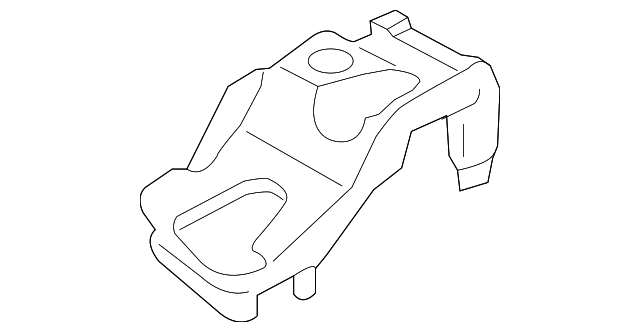 BK2Z-16E132-A Деталь INSULATOR, RIGHT