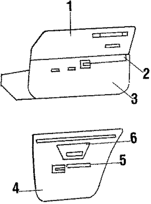 Cutlass Salon INTERIOR TRIM