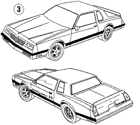 Monte Carlo STRIPE TAPE 3