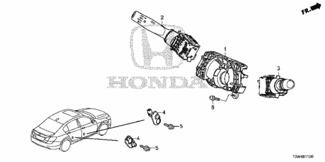 Combination Switch for 2015 Honda Accord #0