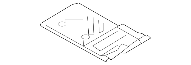 955-502-205-00-GRV Деталь FLOOR EXTN, LEFT