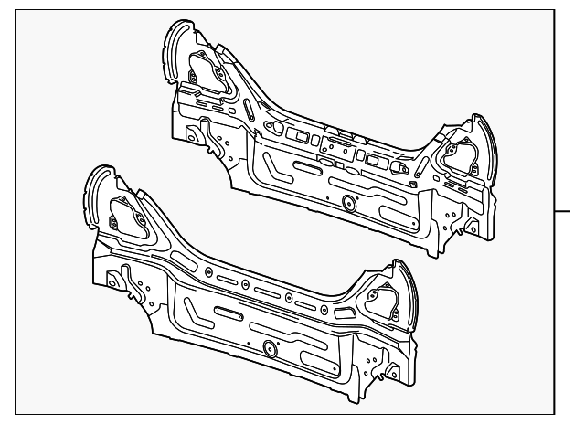 C2C7488 Деталь REAR BODY PANEL