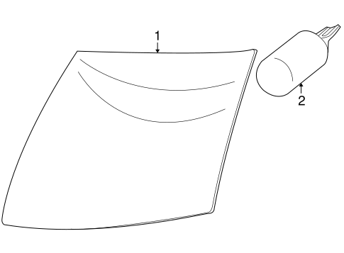 Vue SIDE MARKER LAMPS