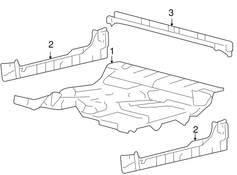 Body/Floor - Cab for 2007 Ford F-150 #3